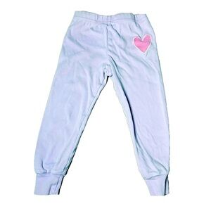 Kids Light Purple Heart Pants